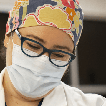 Dr. Zerhouni performing surgery