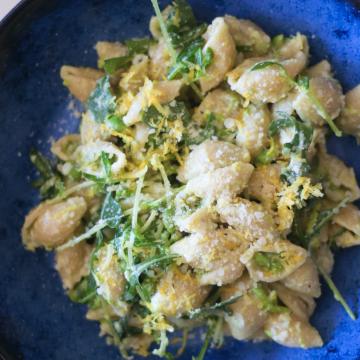 Spring Pea Pasta With Lemon and Mint