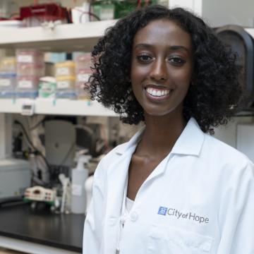 Headshot of Leah Kebrom, Lab Manager
