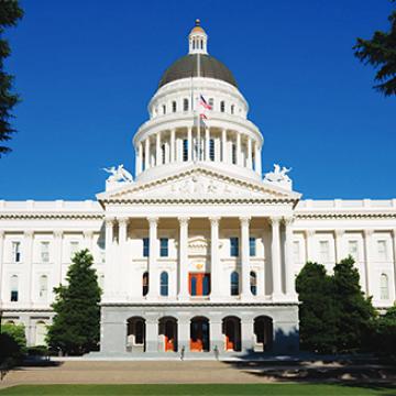 California state capitol building