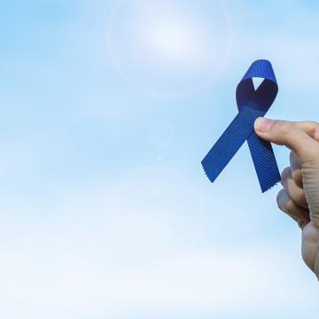 Colon cancer ribbon