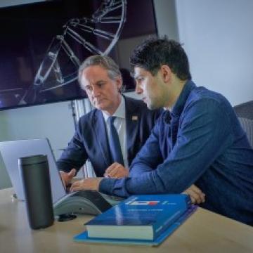 Cristian Tomasetti, Ph.D, and Kamel Lahouel, Ph.D.