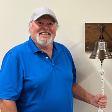 Prostate cancer survivor Jon Remy