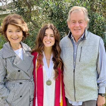 Bob Shank and his family