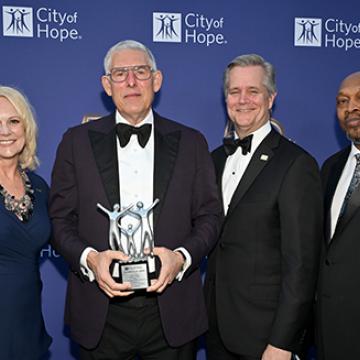 City of Hope’s Music, Film and Entertainment Industry (MFEI) group celebrating 50 years of service and partnership in 2023.