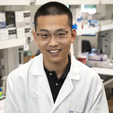 Headshot of Hao Wu, M.D. Ph.D., Post-Doctoral Researcher