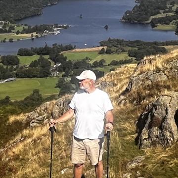 Prostate cancer survivor Rick Lawley