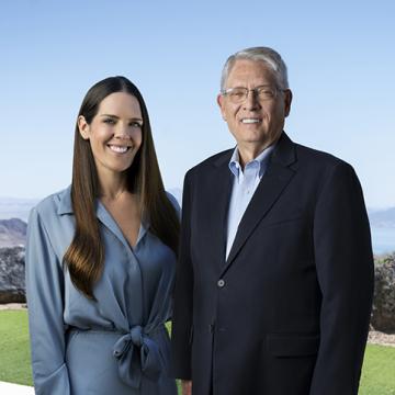 Emmet Stephenson Jr. and his daughter Tessa Stephenson Brand