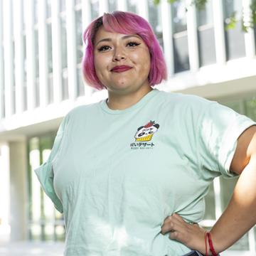 Pediatric cancer survivor Viviana Bivian