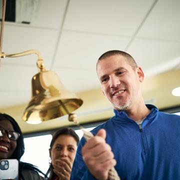 Patient ringing bell