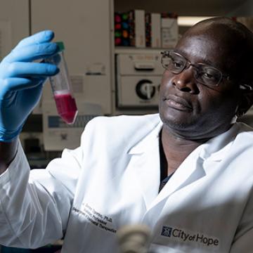 Dr. Javier Ogembo in his lab | City of Hope