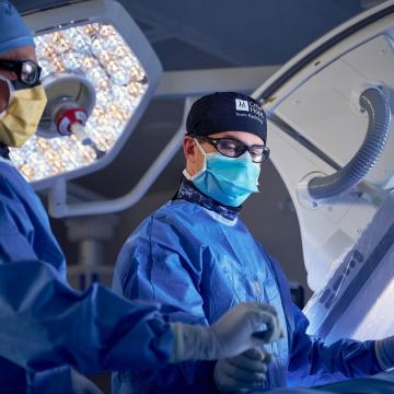 An interventional radiologist at City of Hope