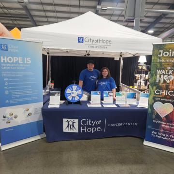 Lake County Fair Booth