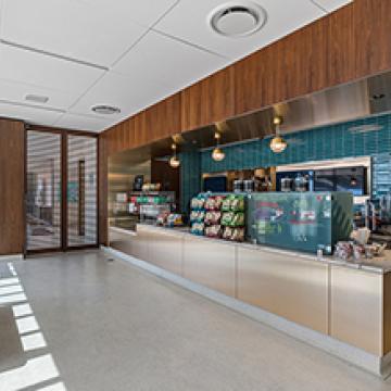 Hope Cafe inside of OC's Lennar Foundation Cancer Center