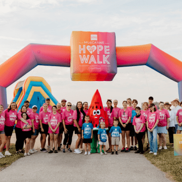 Muscatine Hope Walk 2025 Volunteer Crew