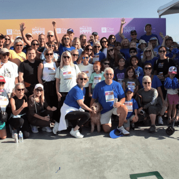 Group photo of Team LeeAnn at Walk for Hope.