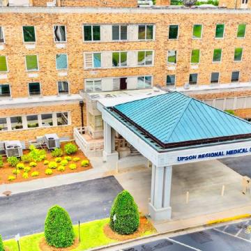 Exterior of hospital