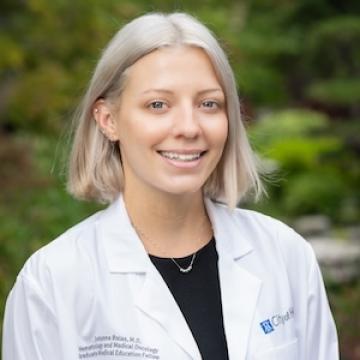 GME Resident Fellow Johanna Balas