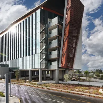 Entrance exterior of Orange County Cancer Specialty Hospital