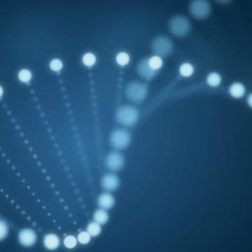Blue and white DNA chain 1024x475