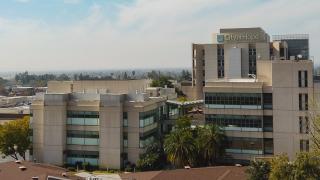 Exterior aerial photo of City of Hope