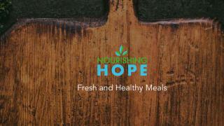 Nourishing Hope - fresh and healthy meals