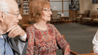 patients speaking with a doctor