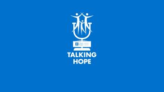 The logo for the Talking Hope podcast