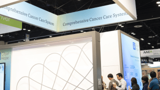 AACR 2023 conference booths