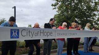 Building Hope: Hospital beam-signing marks a milestone for City of Hope Orange County