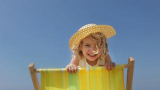 Child at the beach