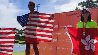 Cary Chang at the World Transplant Games