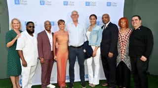 Closing the Care Gap attendees, Lyor Cohen, Sylvia Rhone, Gail Mitchell