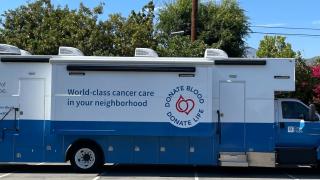 Unveiling Hope: New Bloodmobile Debuts at City of Hope Orange County
