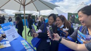 City of Hope employees enjoy Hope Starts With Us fun in Orange County.