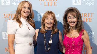 EEC SPOL Co-honorees Kathy Murray and Susan Lucci and Lisa Fuld