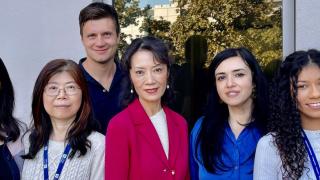 Hua Yu, Ph.D. Lab photo