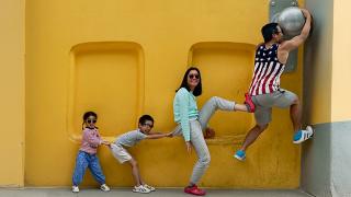 Thao Do and family on vacation