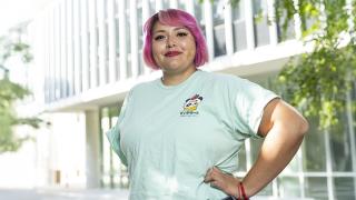 Pediatric cancer survivor Viviana Bivian