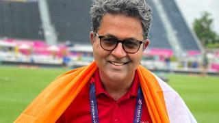 image of Nilesh Mehta, M.D.  on the cricket field