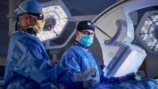 An interventional radiologist at City of Hope