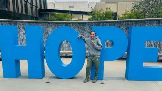 Janina Simmons by City of Hope 'Hope' Letters.