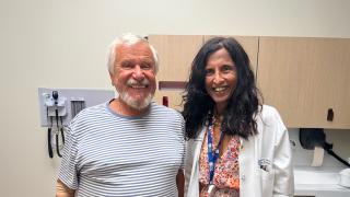 Sergei Barbashov and Amrita Krishnan, M.D.