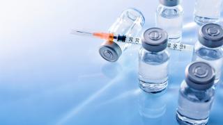 Diabetes Medicine Vials and Needle