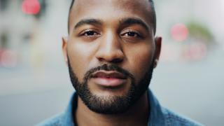 African American man