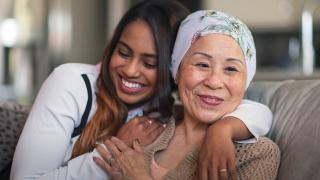 Woman Spends Precious Time With Adult Daughter