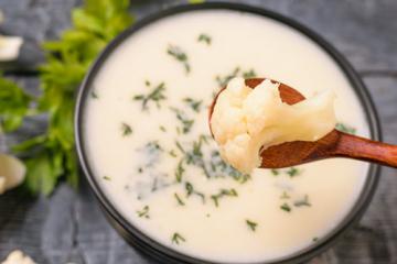 Low-fat Cauliflower Soup