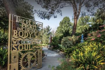 Golter Gate Inscription: There is no profit in curing the body if in the process we destroy the soul