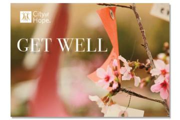 Card for Hope - Get Well
