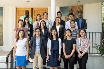 STEP high school students and leadership